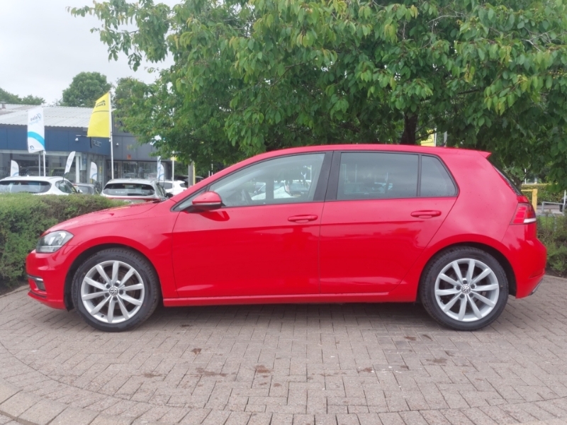 Volkswagen Golf 1.5 Tsi Evo 150 Gt PN18BDX Red #4