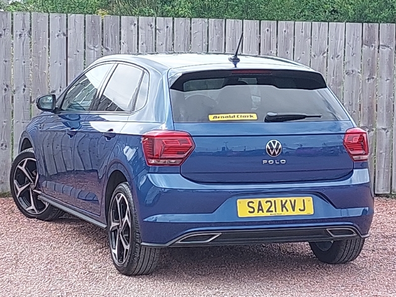 Volkswagen Polo 1.0 Tsi 95 R-line Blue #2