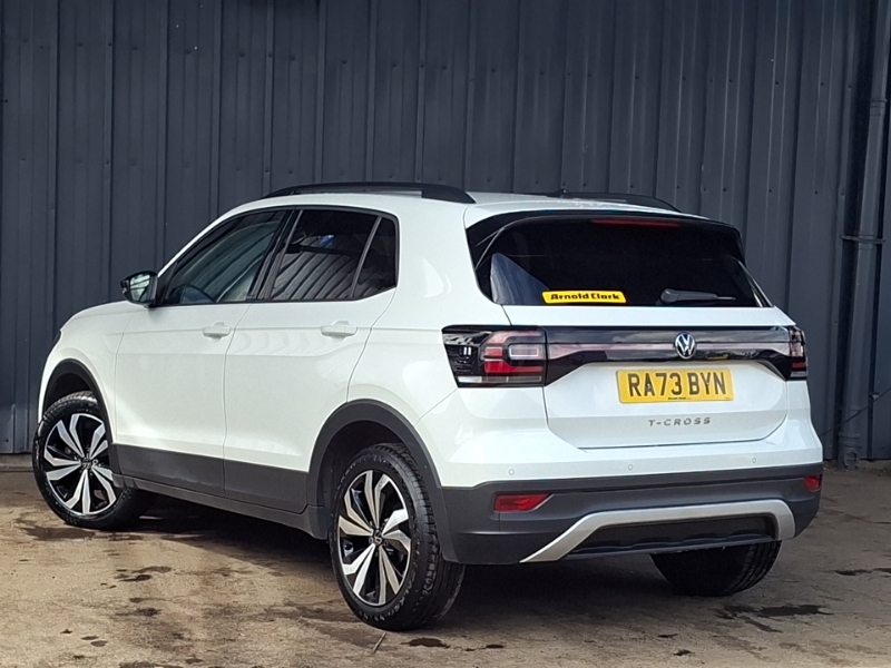 Volkswagen T-Cross 1.0 Tsi Black Edition RA73BYN White #2