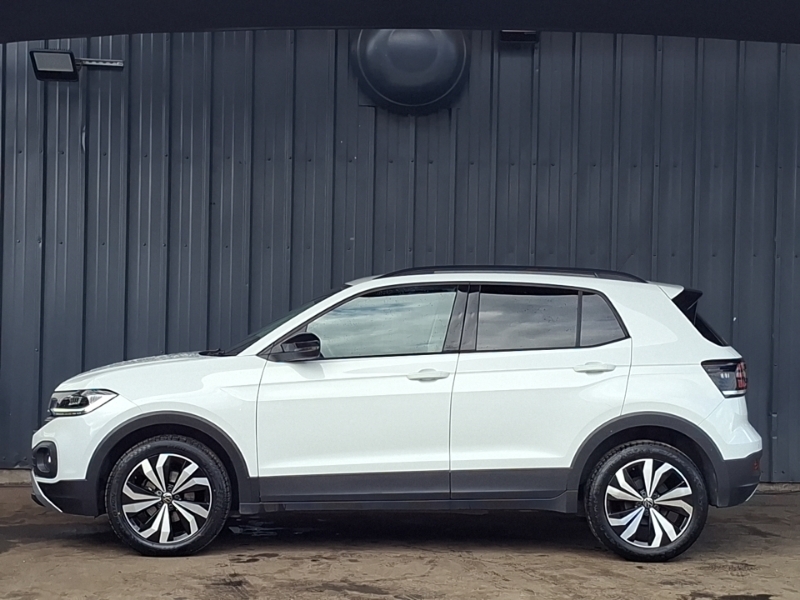Volkswagen T-Cross 1.0 Tsi Black Edition RA73BYN White #4