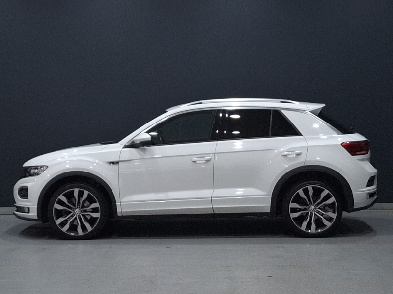 Volkswagen T-Roc 1.6 Tdi R-line White #4