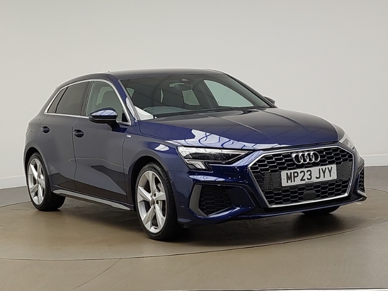 Audi A3 30 Tfsi S Line MP23JYY Blue