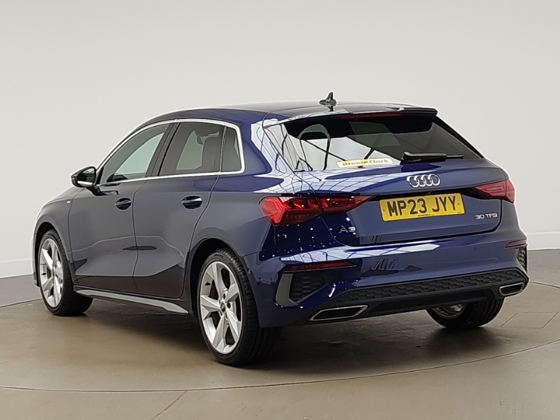 Audi A3 30 Tfsi S Line MP23JYY Blue #2