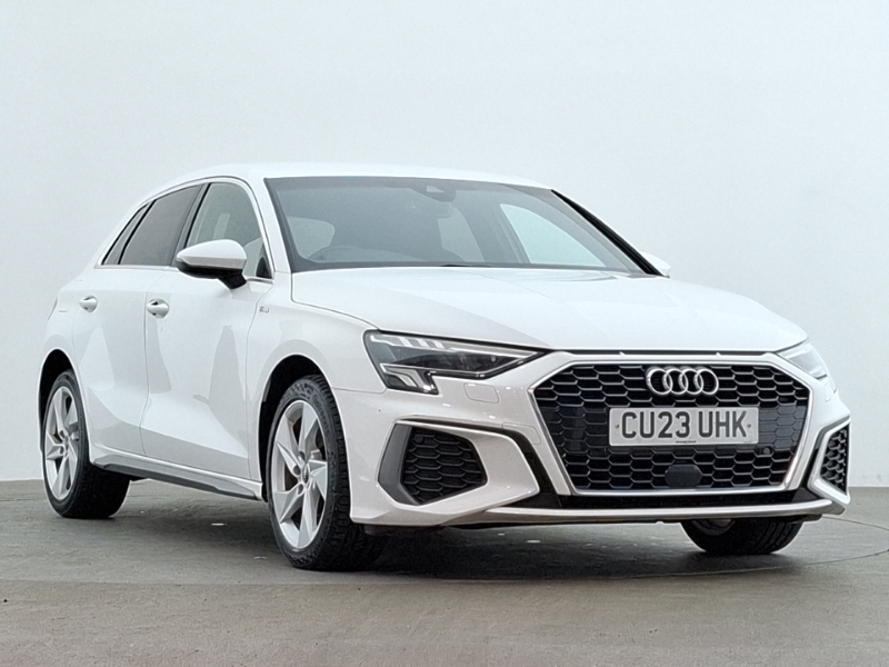 Audi A3 40 Tfsi E S Line S Tronic 17 Inch Alloy White