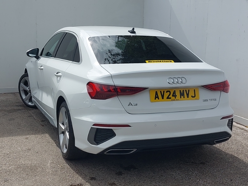 Audi A3 35 Tfsi S Line AV24MVJ White #2