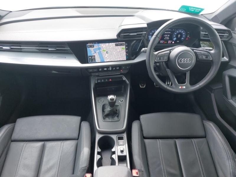 Audi A3 35 Tfsi S Line AV24MVJ White #3