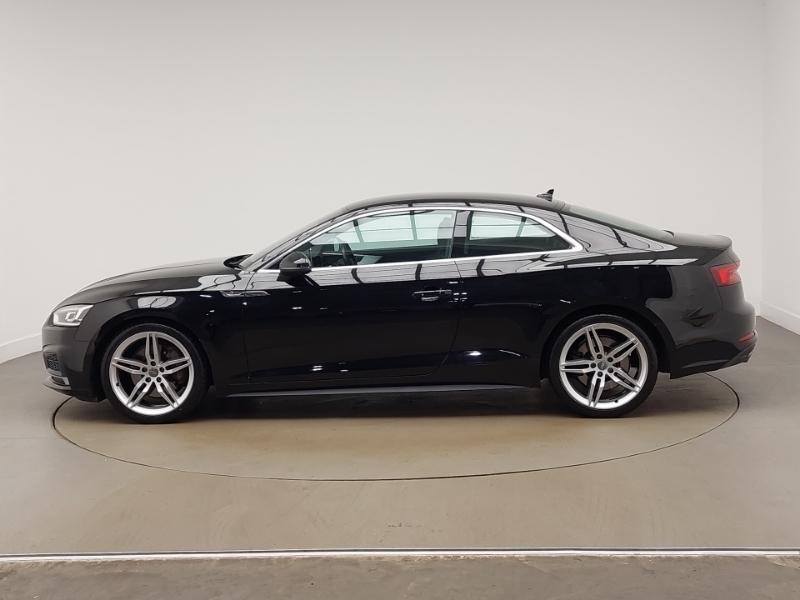 Audi A5 45 Tfsi Quattro S Line S Tronic ML19OWB Black #4