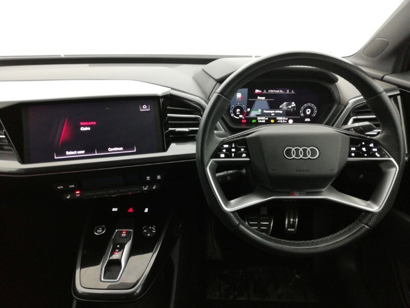 Audi Q4 E Tron 150Kw 40 82Kwh S Line White #7