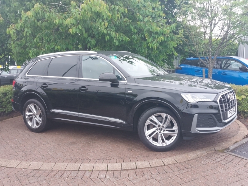 Audi Q7 55 Tfsi E Quattro S Line Tiptronic 2021 White #7