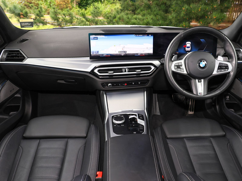 BMW 3 Series 320D Mht M Sport Step White #4