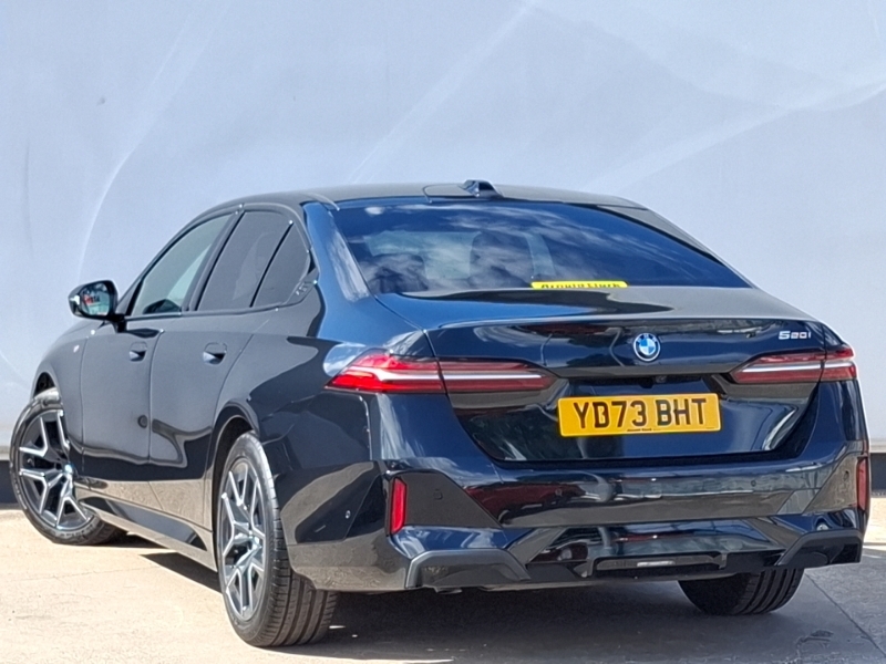 BMW 5 Series 520I M Sport Black #2