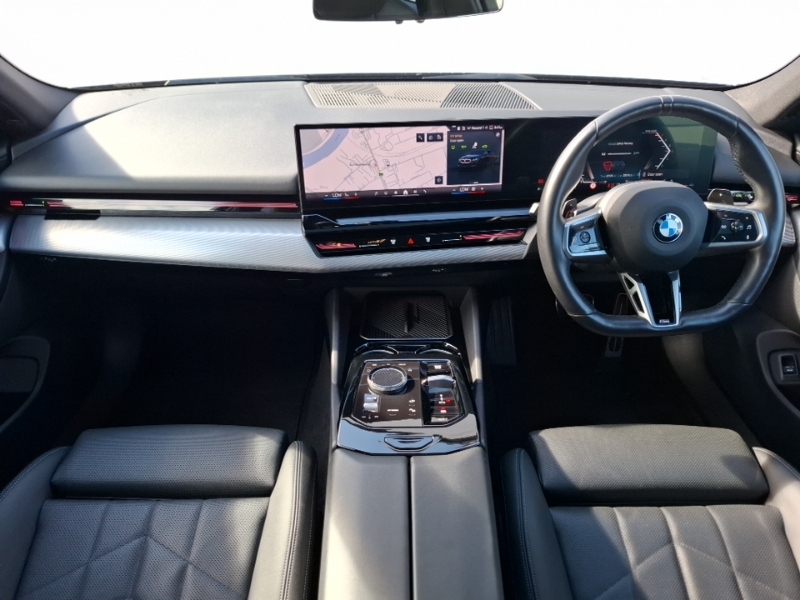 BMW 5 Series 520I M Sport Black #3