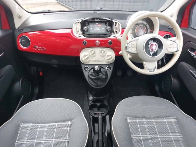 Fiat 500 1.2 Lounge WR18PMY Red #3