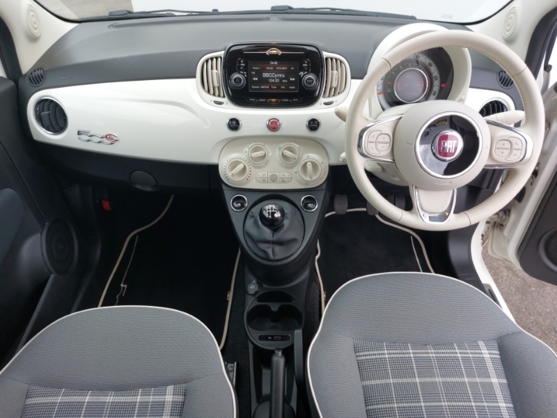 Fiat 500C 1.2 Lounge White #3