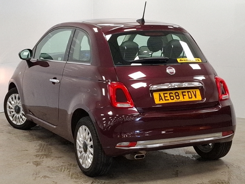 Fiat 500 1.2 Lounge Dualogic Red #2