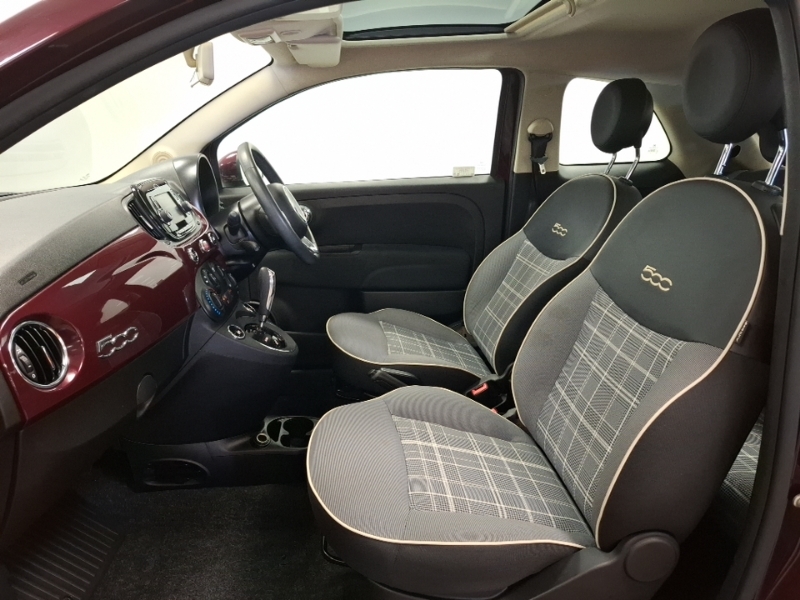Fiat 500 1.2 Lounge Dualogic Red #5