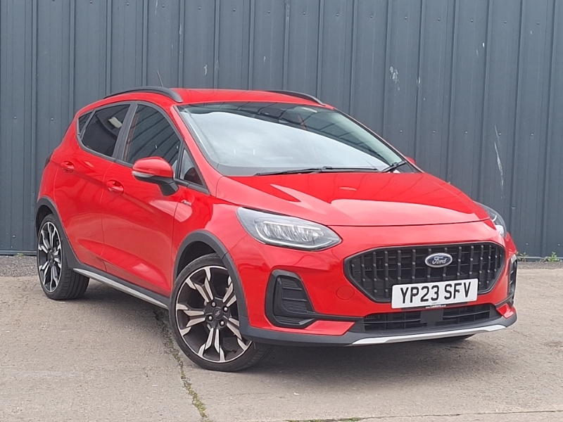 Ford Fiesta 1.0 Ecoboost Hybrid Mhev 125 Active X Red