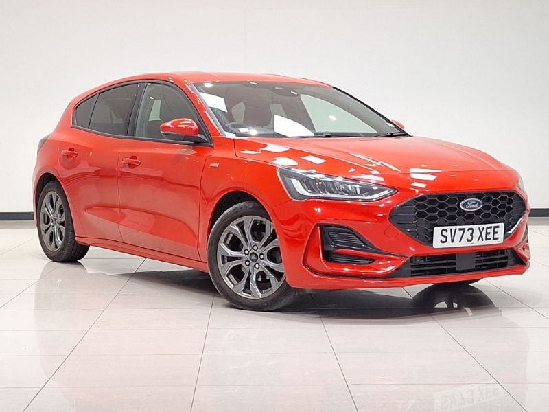 Ford Focus 1.0 Ecoboost St-line SV73XEE Red