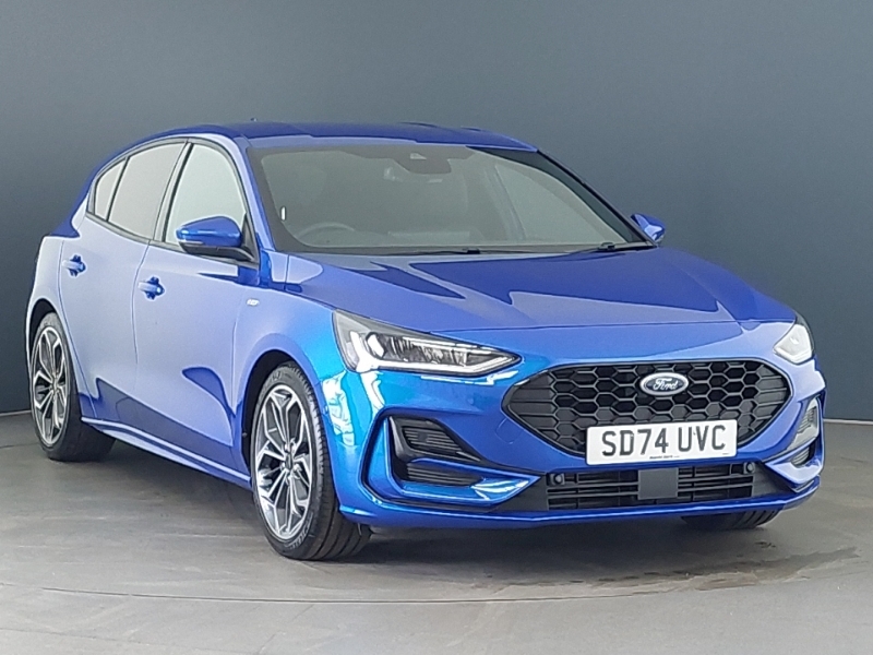 Ford Focus 1.0 Ecoboost Hybrid Mhev St-line X Blue
