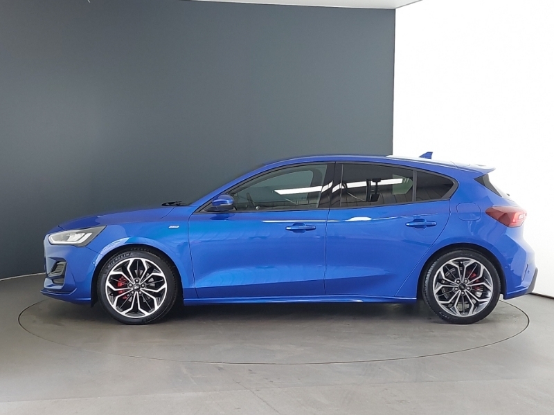 Ford Focus 1.0 Ecoboost Hybrid Mhev St-line X Blue #4