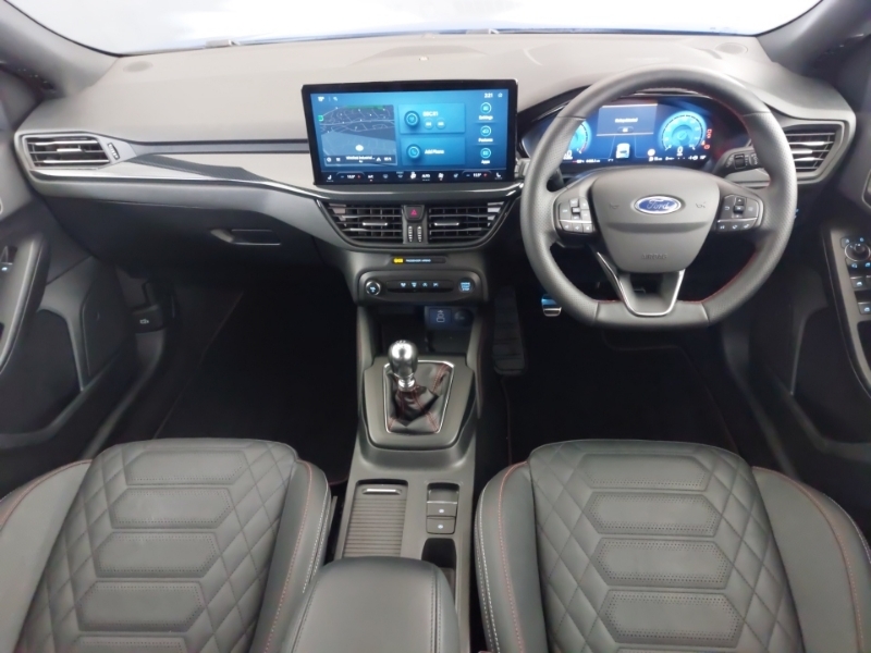 Ford Focus 1.0 Ecoboost Hybrid Mhev St-line X Blue #3
