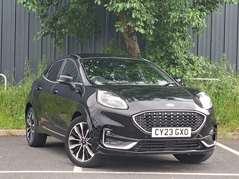 Ford Puma 1.0 Ecoboost Hybr Mhev 155 St-line Vignale Dct Black