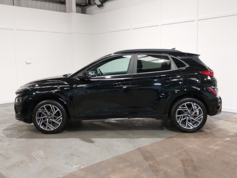 Hyundai Kona 1.0 Tgdi 48V Mhev N Line YE23VWO Black #4