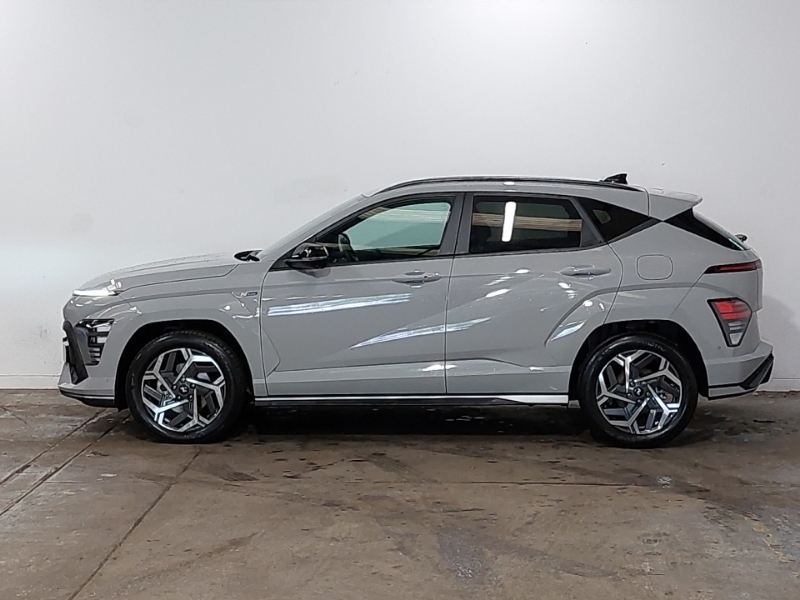 Hyundai Kona 1.6 Hybrid 129 N Line S Dct Grey #4