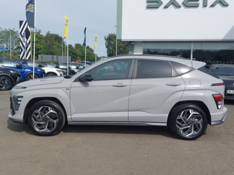 Hyundai Kona 1.6 Hybrid 129 N Line S Dct Grey #4