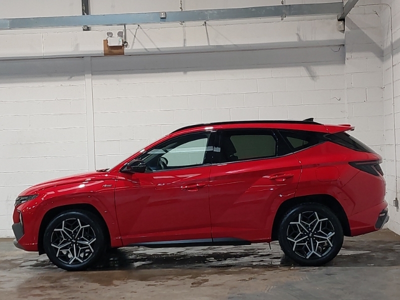 Hyundai Tucson 1.6 Tgdi Hybrid 230 N Line S 2Wd Red #4