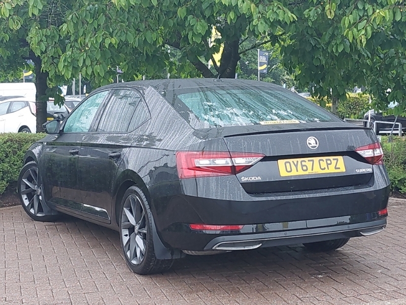 Skoda Superb 2.0 Tsi Sport Line Dsg Black #2