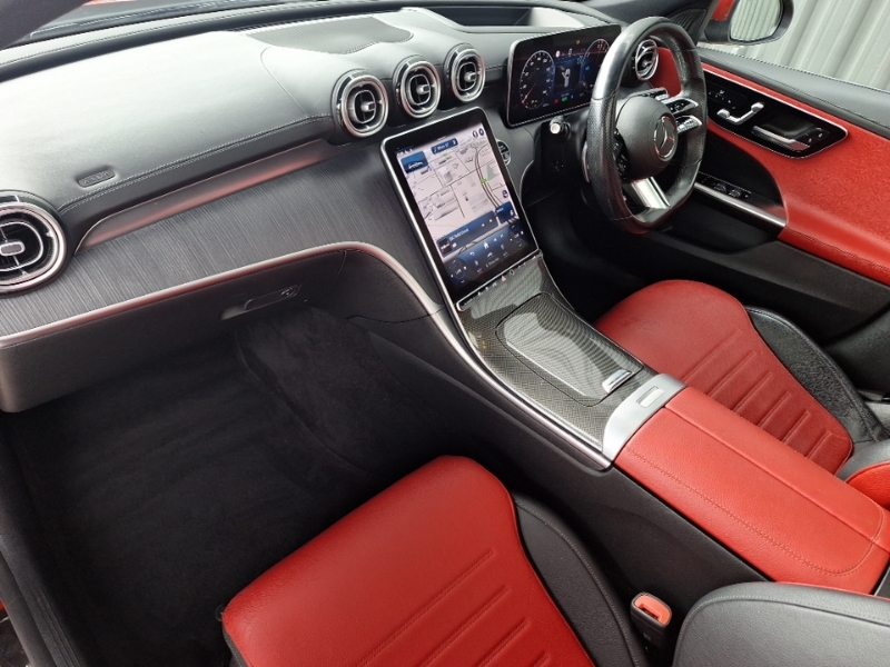 Mercedes-Benz C Class C300e Amg Line Premium Plus 9G-tronic ST22HWV Red #5