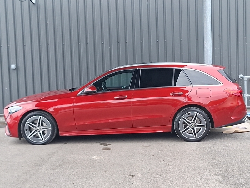 Mercedes-Benz C Class C300e Amg Line Premium Plus 9G-tronic ST22HWV Red #4