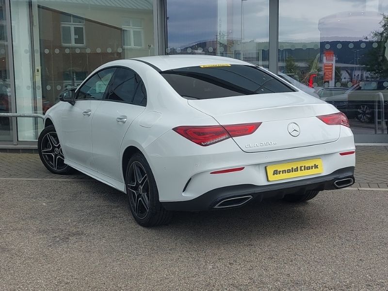 Mercedes-Benz CLA Class Cla 250E Amg Line Premium Tip White #2