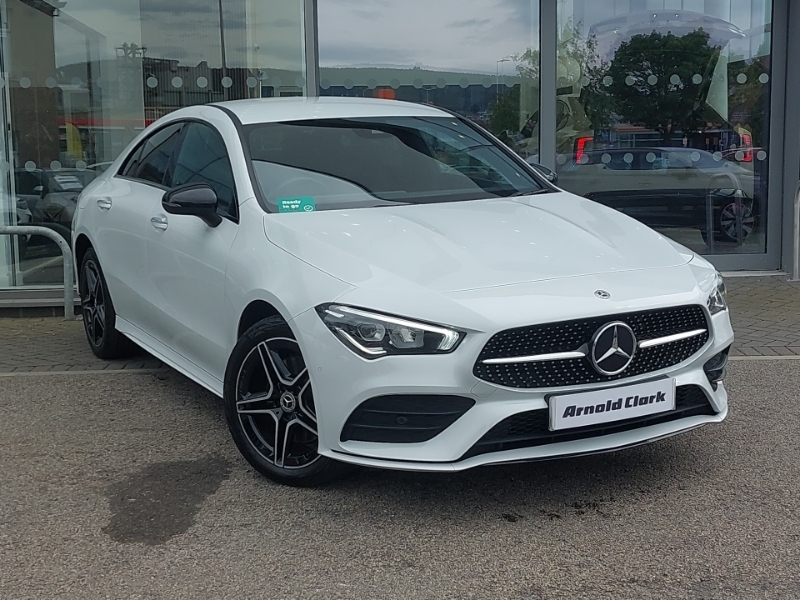 Mercedes-Benz CLA Class Cla 250E Amg Line Premium Tip White