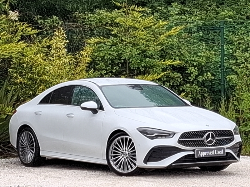 Mercedes-Benz CLA Class Cla 220D Amg Line Premium Tip White