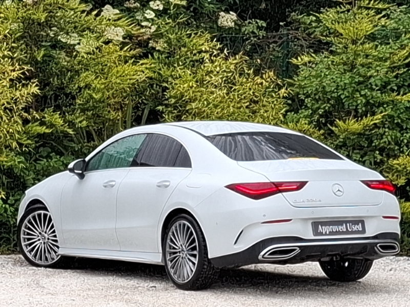Mercedes-Benz CLA Class Cla 220D Amg Line Premium Tip White #2