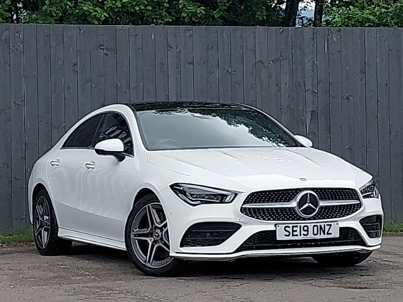 Mercedes-Benz CLA Class Cla 220 Amg Line Premium Plus Tip White