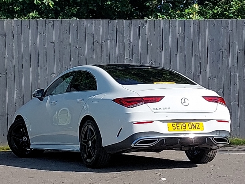 Mercedes-Benz CLA Class Cla 220 Amg Line Premium Plus Tip SE19ONZ White #2