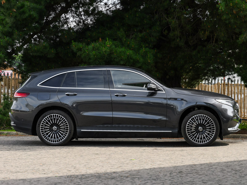 Mercedes-Benz EQC Eqc 400 300Kw Amg Line Premium 80Kwh Grey #4