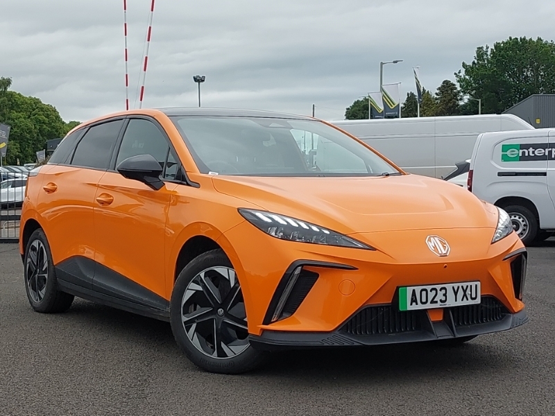 MG MG4 150Kw Trophy Ev Long Range 64Kwh Orange