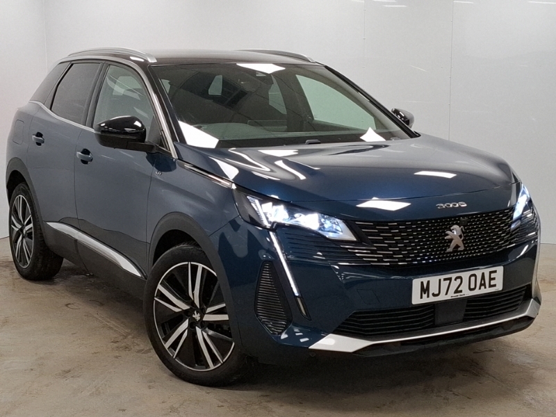 Peugeot 3008 Estate 1.5 Bluehdi Gt Premium Eat8 Blue