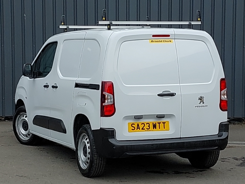 Peugeot Partner 1000 1.5 Bluehdi 100 Professional Premium Van White #2