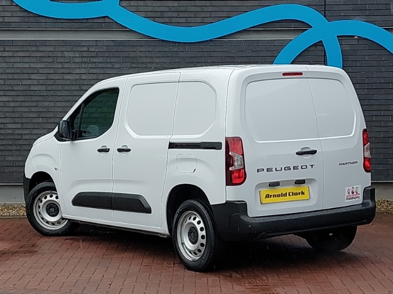Peugeot Partner 1.5 Bluehdi 100 Professional Van White #2