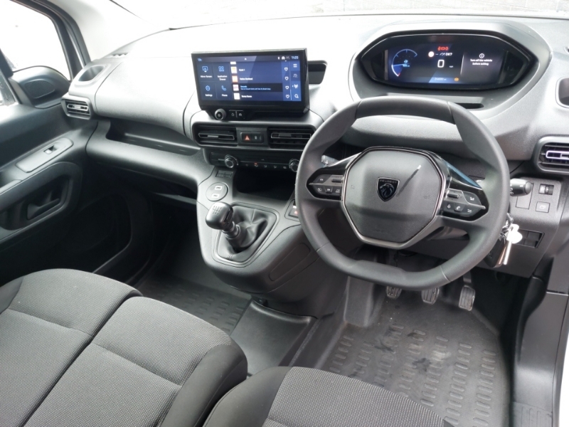 Peugeot Partner 1.5 Bluehdi 100 Professional Van White #3