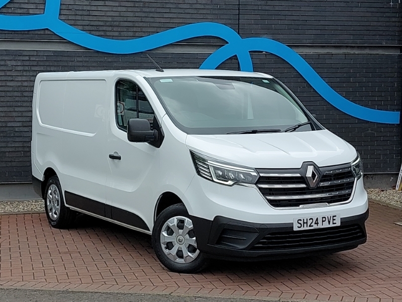 Renault Trafic Sl30 Blue Dci 130 Advance Van White
