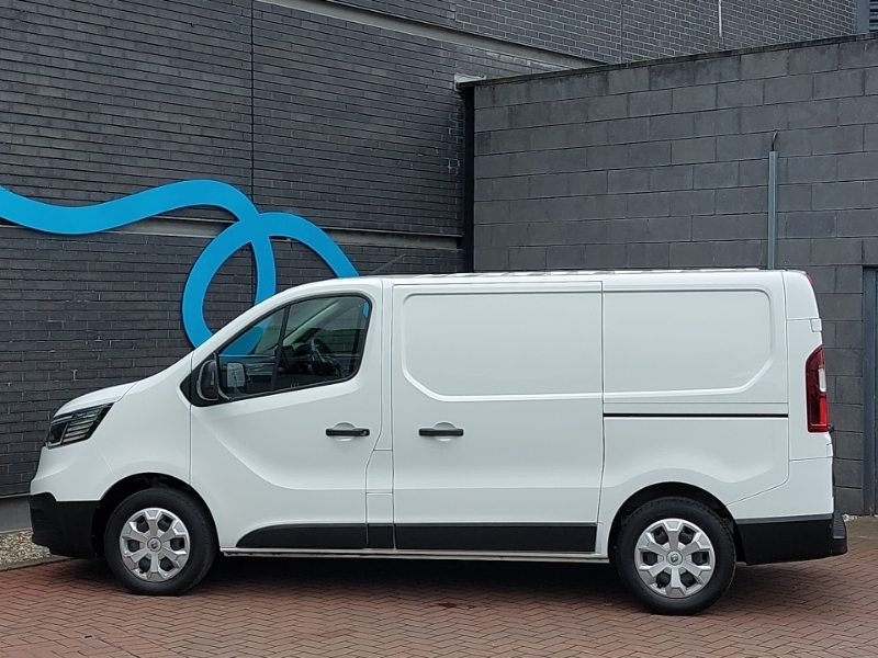 Renault Trafic Sl30 Blue Dci 130 Advance Van White #4