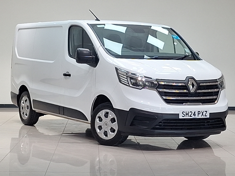 Renault Trafic Sl30 Blue Dci 130 Advance Van White