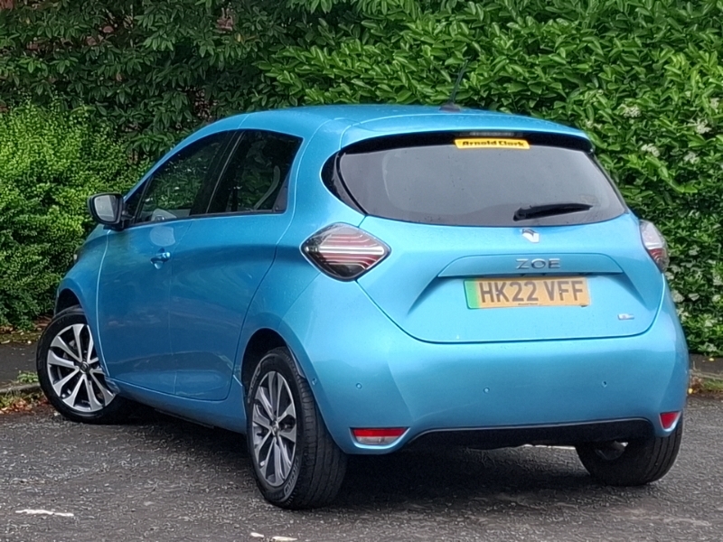 Renault Zoe 100Kw Gt Line R135 50Kwh Rapid Charge Blue #2