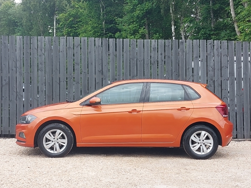 Volkswagen Polo 1.0 Evo Se Orange #4